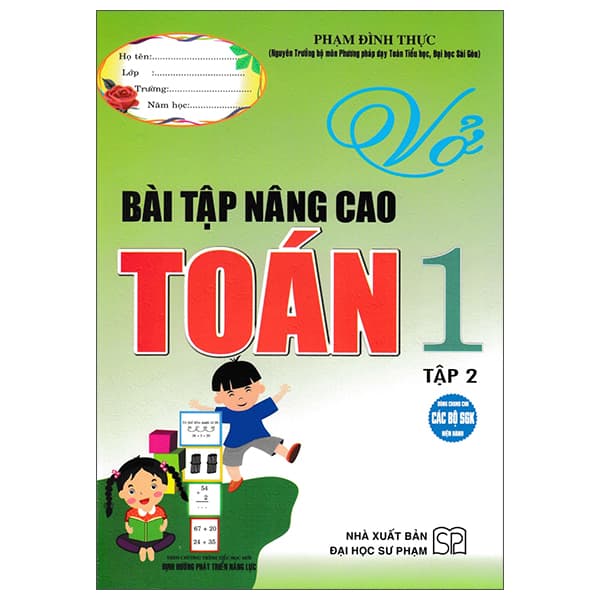 Sách Vở Bài Tập Nâng Cao Toán 1 - Tập 2 - Phạm Đình Thực