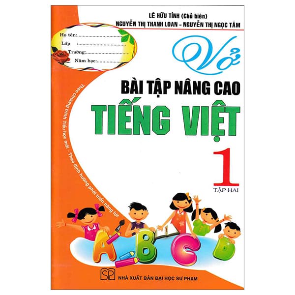 Sách Vở Bài Tập Nâng Cao Tiếng Việt 1 - Tập 2 - Lê Nguyễn Thanh Tâm