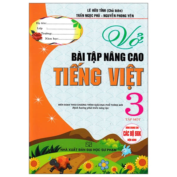 Sách Vở Bài Tập Nâng Cao Tiếng Việt 3 - Tập 1 - Phong Yên