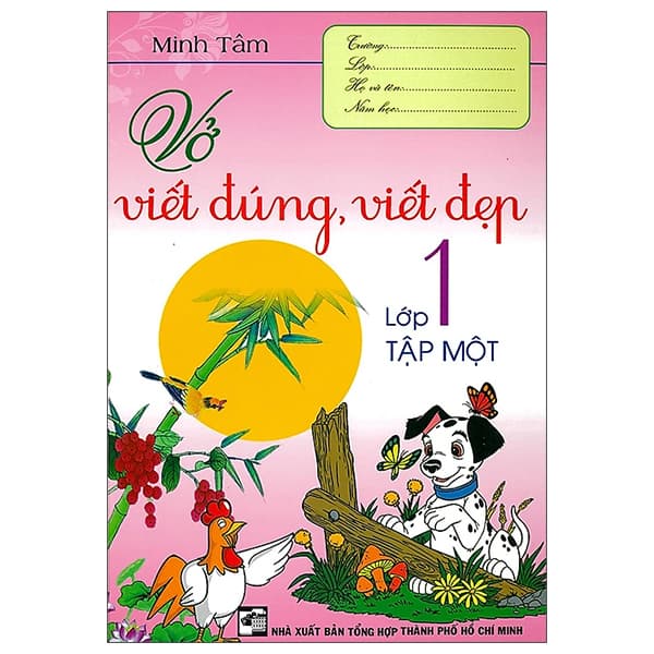 Sách Vở Viết Đúng, Viết Đẹp Lớp 1 - Tập 1 (Tái Bản 2025) - Minh Hà