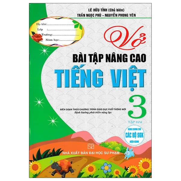 Sách Vở Bài Tập Nâng Cao Tiếng Việt 3 - Tập 2 - Phong Yên