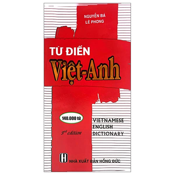 Sách Từ Điển Việt-Anh 140.000 Từ - Nguyễn Bá