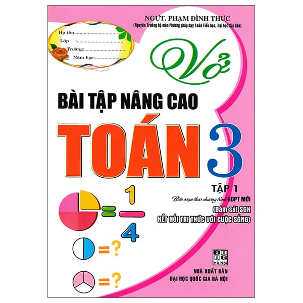 Sách Vở Bài Tập Nâng Cao Toán 3 - Tập 1 (Kết Nối) - NGƯT Phạm Đình Thực