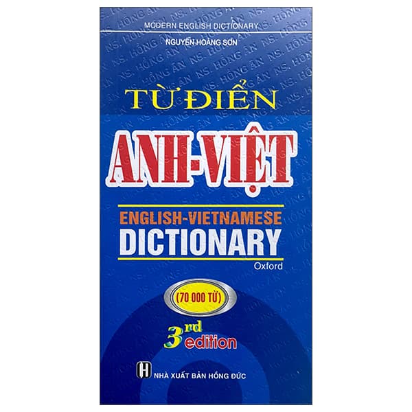 Sách Từ Điển Anh-Việt 70.000 Từ - Hoàng Anh