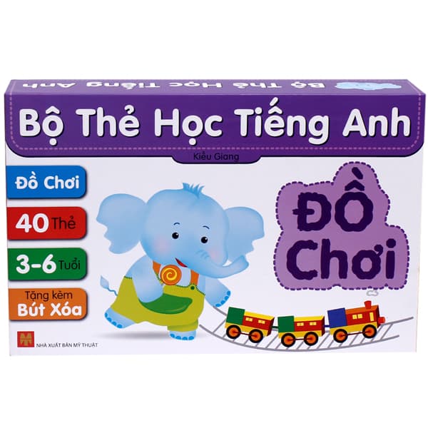 Sách Bộ Thẻ Học Tiếng Anh - Đồ Chơi - Kiều Giang