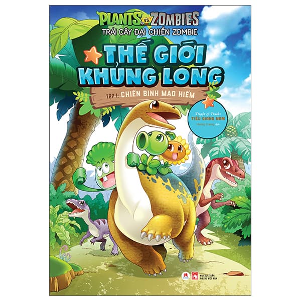 Truyện Tranh Trái Cây Đại Chiến Zombie - Thế Giới Khủng Long - Tập 1: - Tiếu Giang Nam