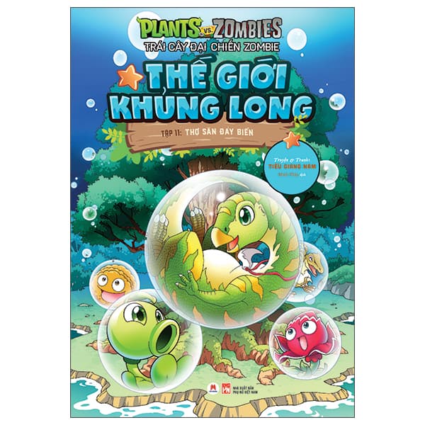 Sách Trái Cây Đại Chiến Zombie - Thế Giới Khủng Long - Tập 11: Thợ S� - Tiếu Giang Nam