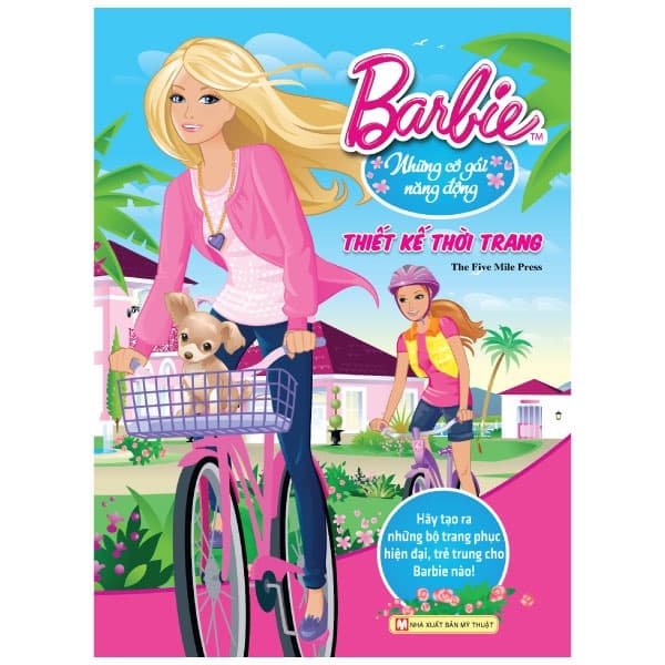 Sách Barbie Thiết Kế Thời Trang - Những Cô Gái Năng Động - Mattel