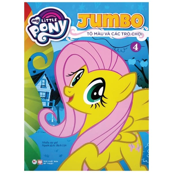 Sách My Little Pony - Jumbo Tô Màu Và Các Trò Chơi 4