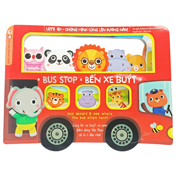 Sách Let's Go - Chúng Mình Cùng Lên Đường Nào - Bến Xe Buýt (Tái Bản)