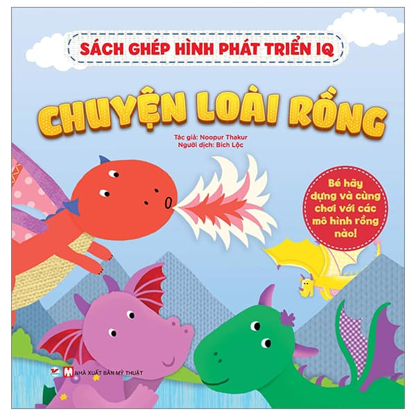 Sách Sách Ghép Hình Phát Triển IQ - Chuyện Loài Rồng