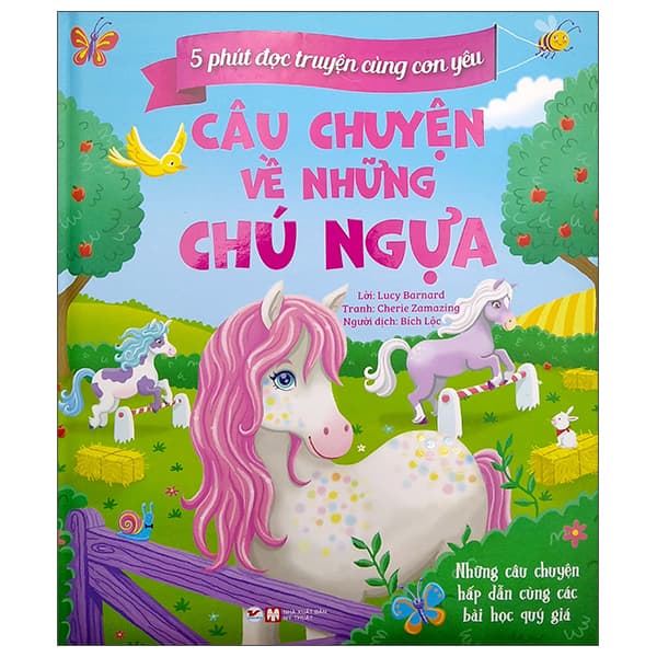 Sách 5 Phút Đọc Truyện Cùng Con Yêu - Câu Chuyện Về Những Chú N - Lucy Barnard