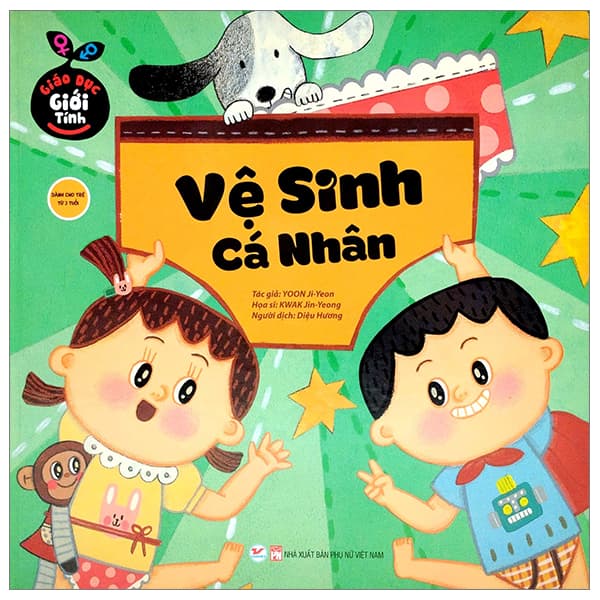 Sách Giáo Dục Giới Tính - Vệ Sinh Cá Nhân (Bìa Cứng) - YOON Ji-Yeon
