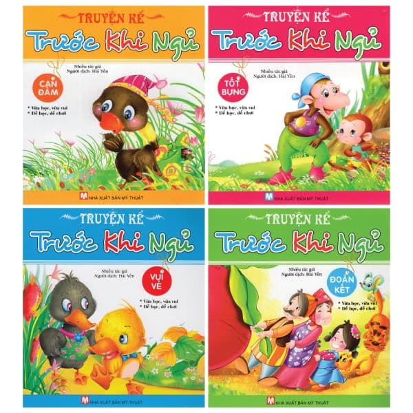 Sách Bộ Sách Truyện Kể Trước Khi Đi Ngủ: Tốt Bụng + Can Đảm + Đo� - Di Di