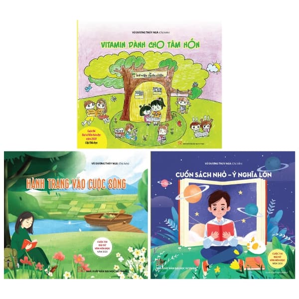 Sách Bộ Sách Cuộc Thi Đại Sứ Văn Hóa Đọc 2020: Hành Trình Vào Cuộc - Vũ Dương Thúy Nga