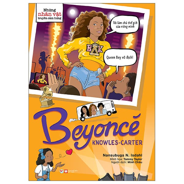 Sách Những Nhân Vật Truyền Cảm Hứng - Beyoncé Knowles-Carter - Nansubuga Nagadya Isdahl