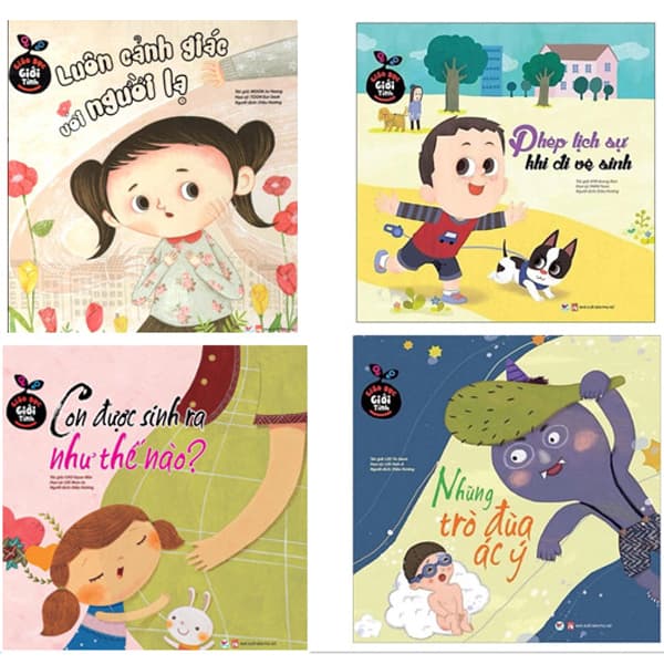 Sách Bộ Sách Giáo Dục Giới Tính Hàn Quốc: Luôn Cảnh Giác Với Ngườ - Nhiều tác giả