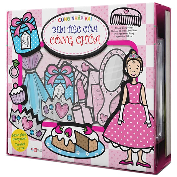 Sách Cùng Nhập Vai - Bữa Tiệc Của Công Chúa - Emma Surrey