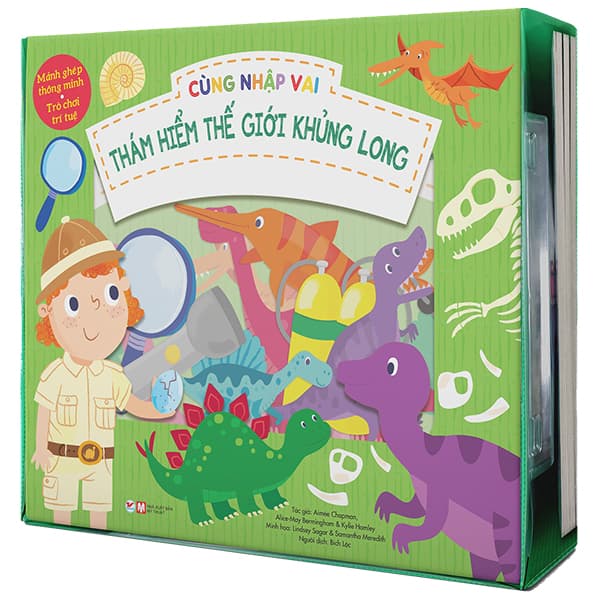 Sách Cùng Nhập Vai - Thám Hiểm Thế Giới Khủng Long - Aimée Chapman