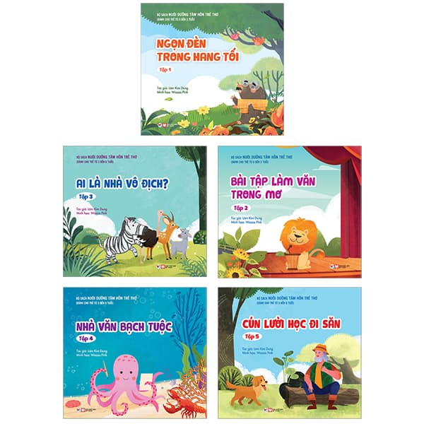 Sách Bộ Sách Nuôi Dưỡng Tâm Hồn Trẻ Thơ Dành Cho Trẻ Từ 0 Đến 3 T - Lâm Kim Dung