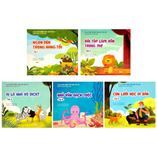 Sách Bộ Sách Nuôi Dưỡng Tâm Hồn Trẻ Thơ (Dành Cho Trẻ Từ 0-6 Tuổi) - Lâm Kim Dung