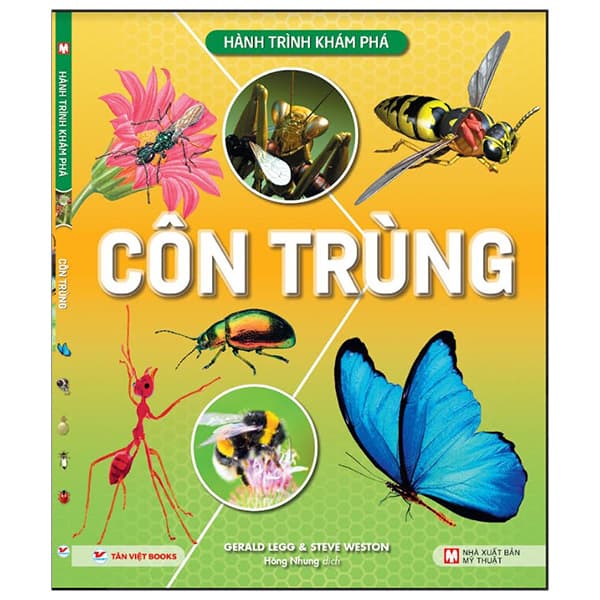 Sách Hành Trình Khám Phá - Côn Trùng - Bìa Cứng