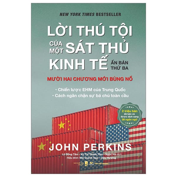 Sách Lời Thú Tội Của Một Sát Thủ Kinh Tế - Bìa Cứng (Tái Bản 2023) - John Perkins
