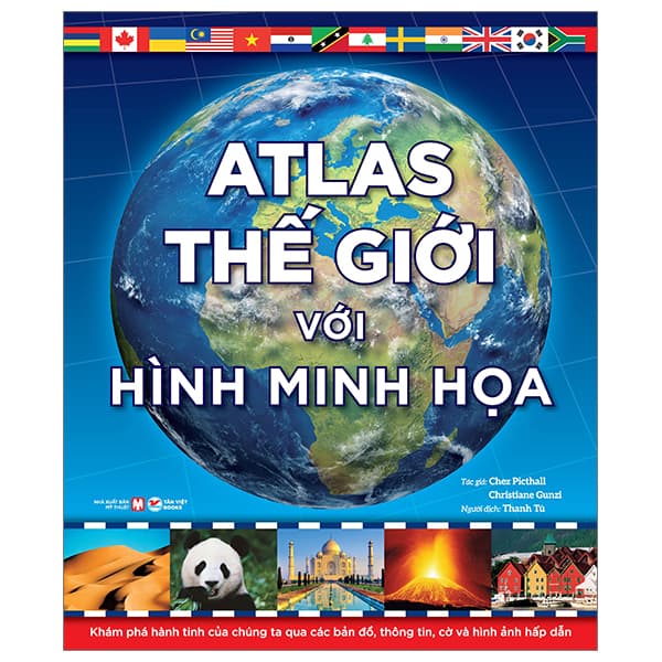 Sách Atlas Thế Giới Với Hình Minh Họa - Chez Picthall