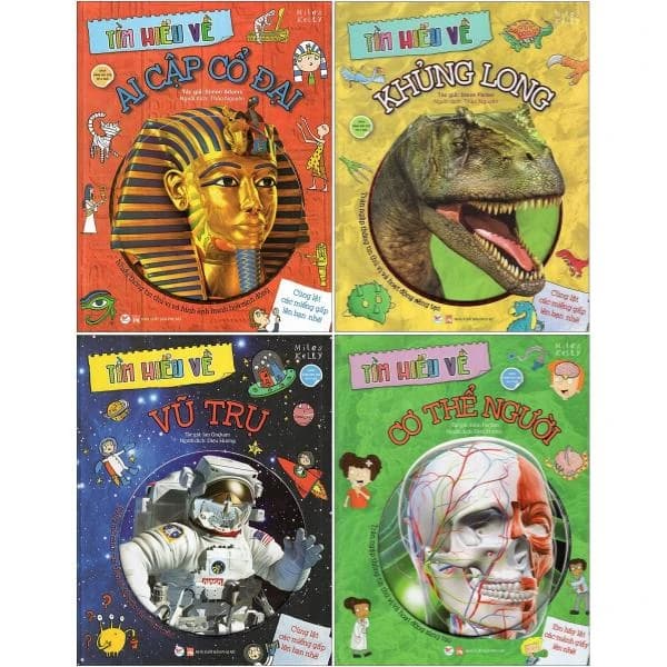 Sách Boxset Sách Kiến Thức Khoa Học Lật Mở - Khám Phá (Bộ 4 Cuốn) - Ian Graham