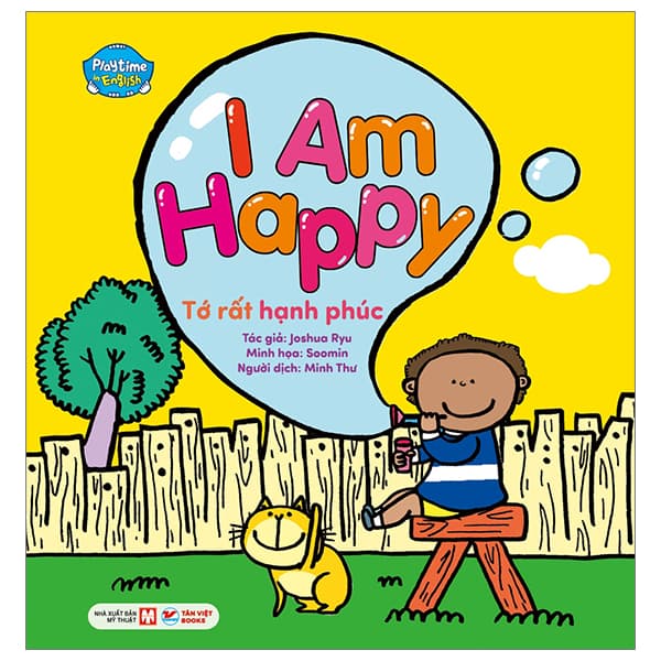 Sách Playtime In English - Level 2 - I Am Happy - Tớ Rất Hạnh Phúc - Joshua Ryu