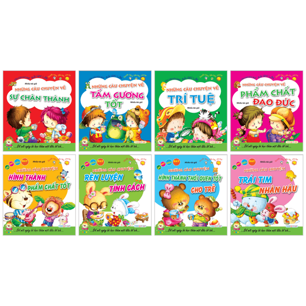 Sách Bộ Sách Bé Học Điều Hay - Câu Chuyện Nhỏ, Bài Học Lớn (Bộ 8 - Chuyện