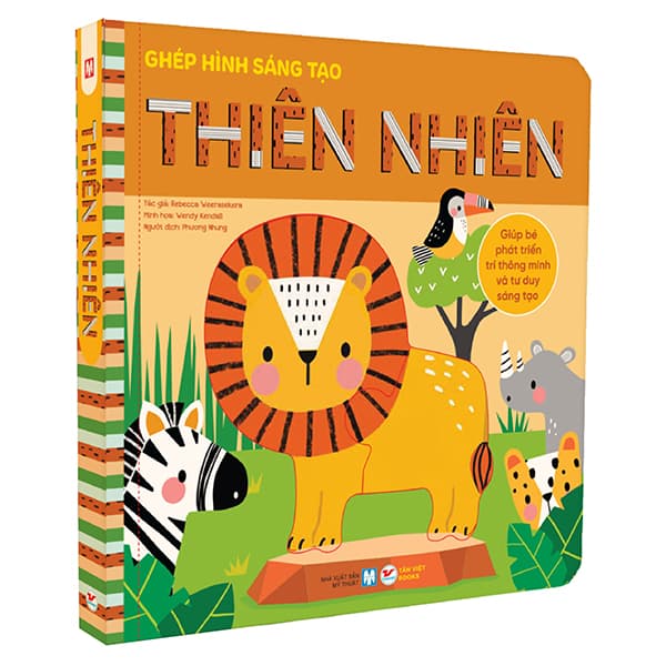 Sách Ghép Hình Sáng Tạo - Thiên Nhiên - Rebecca Weerasekera