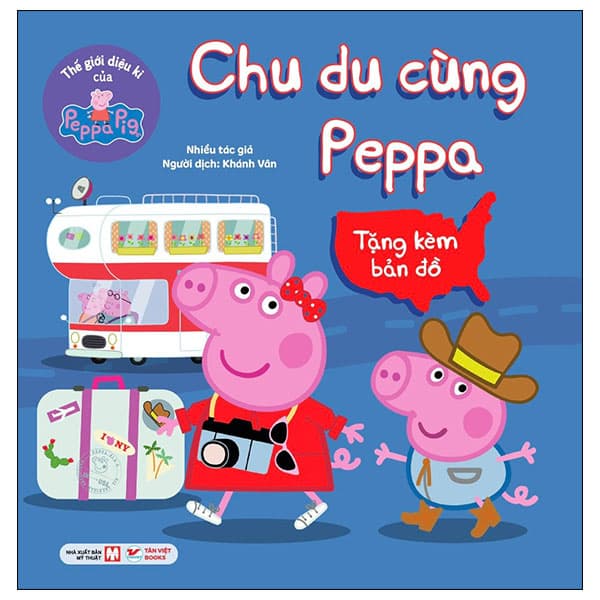 Sách Thế Giới Diệu Kì Của Peppa Pig - Chu Du Cùng Peppa
