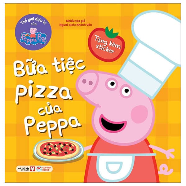 Sách Thế Giới Diệu Kì Của Peppa Pig - Bữa Tiệc Pizza Của Peppa