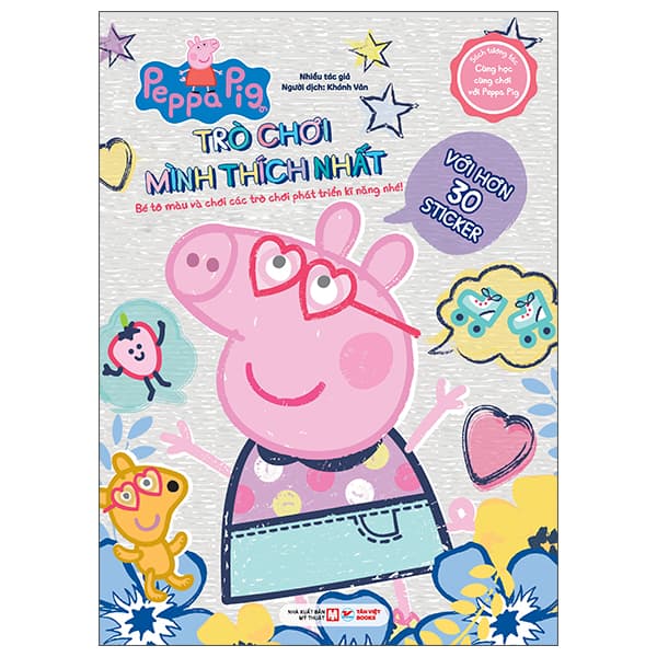 Sách Sách Tương Tác - Cùng Học Cùng Chơi Với Peppa Pig - Trò Chơi Mình T - Nhiều Tác Giả