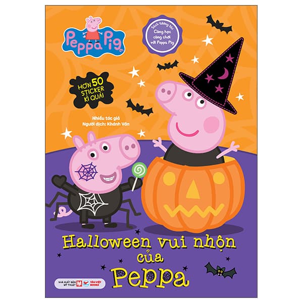 Sách Sách Tương Tác - Cùng Học Cùng Chơi Với Peppa Pig - Halloween Vui Nh� - Vũ