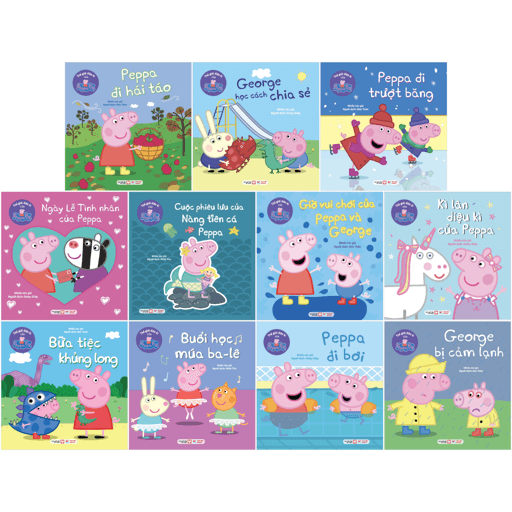 Sách Bộ Sách Thế Giới Diệu Kì Của Peppa Pig (Bộ 11 Cuốn)