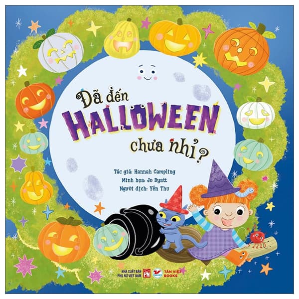 Sách Ehon Châu Âu - Đã Đến Halloween Chưa Nhỉ? - Hannah Campling