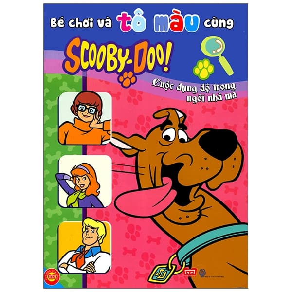 Sách Bé Chơi Và Tô Màu Cùng Scooby-Doo T5 (Cuộc Đụng Độ Trong Ngôi Nhà - Warner Bros
