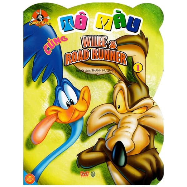 Sách Looney Tunes - Tô Màu Cùng Wilee & Road Runnner (Tập 1)