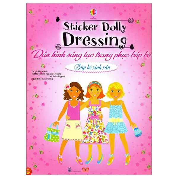 Sách Dán Hình Sáng Tạo Trang Phục Búp Bê - Búp Bê Xinh Xắn