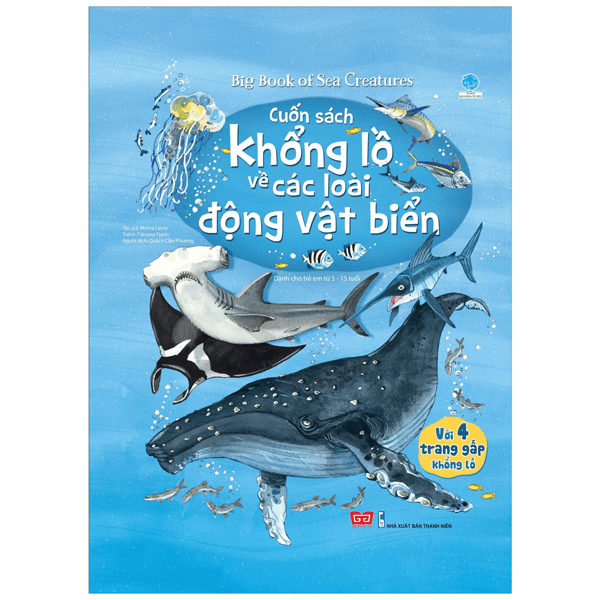 Sách Big Book - Cuốn Sách Khổng Lồ Về Các Loài Động Vật Biển (Tái B - Minna Lacey