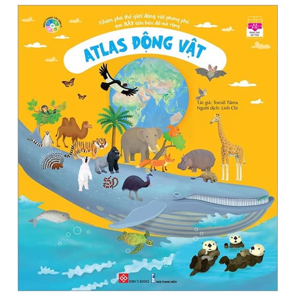 Sách Khám Phá Thế Giới Động Vật Phong Phú Qua Bảy Tấm Bảng Đồ M� - Tomáš Tůma