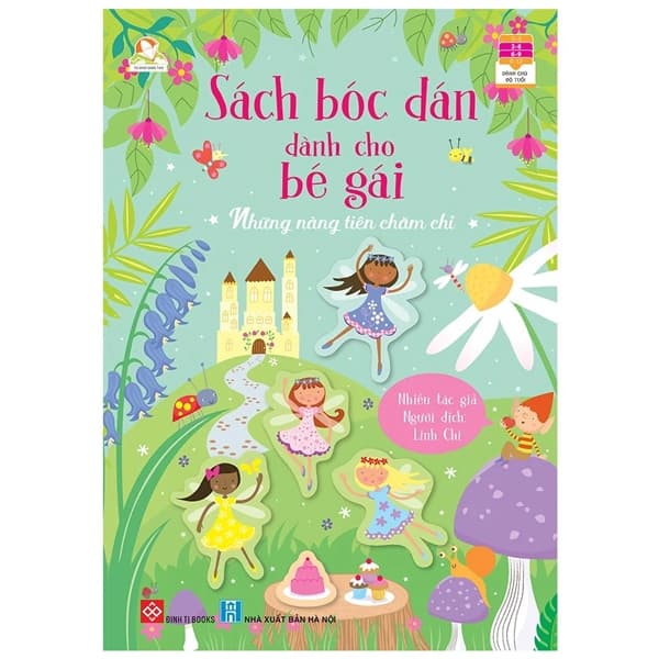 Sách Sách Bóc Dán Dành Cho Bé Gái - Những Nàng Tiên Chăm Chỉ - Nhiều Tác Giả