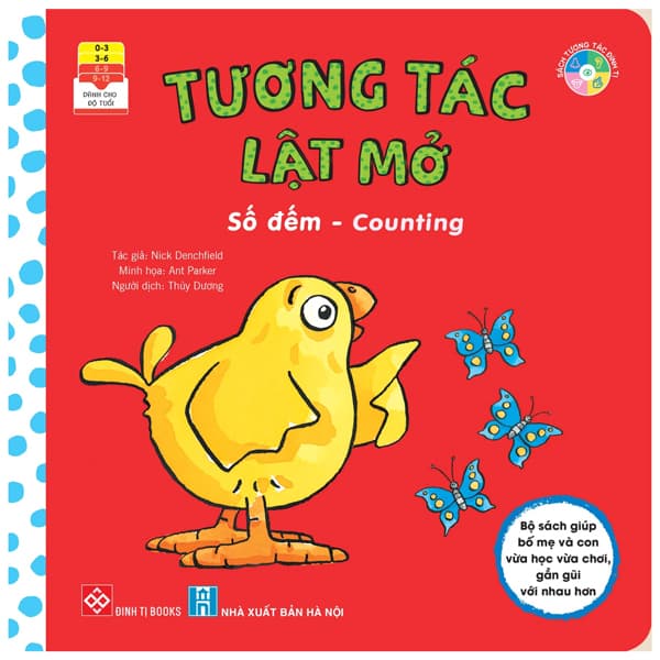 Sách Tương Tác Lật Mở - Số Đếm - Counting - Nick Denchfield