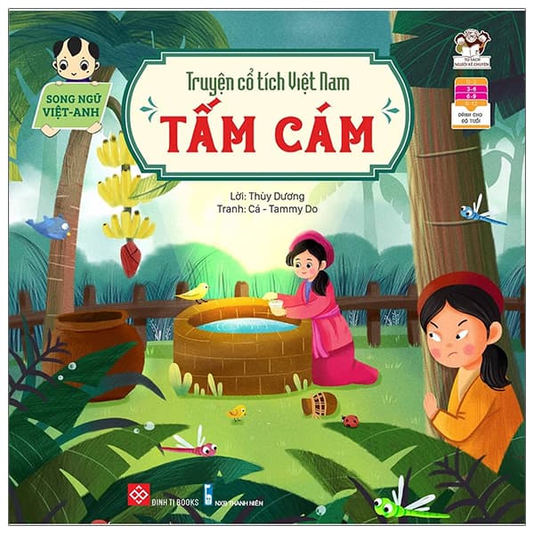 Sách Truyện Cổ Tích Việt Nam - Tấm Cám (Song Ngữ Việt - Anh) - Thùy Dương