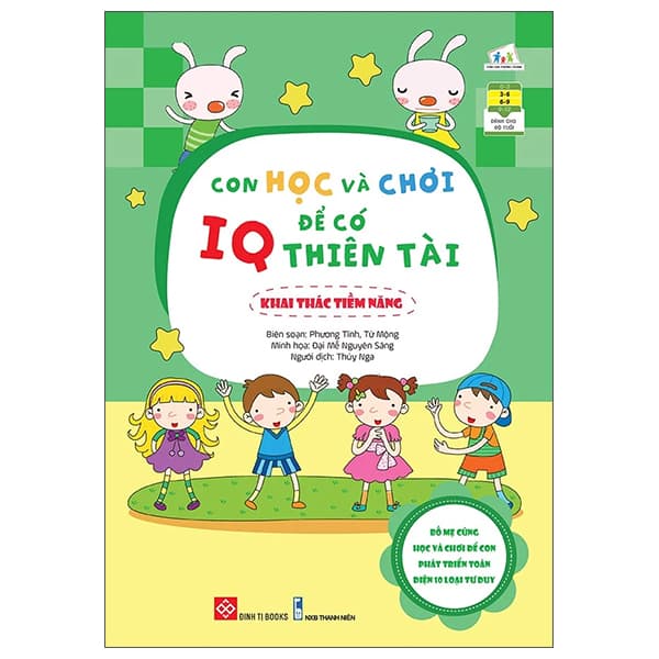 Sách Con Học Và Chơi Để Có IQ Thiên Tài - Khai Thác Tiềm Năng