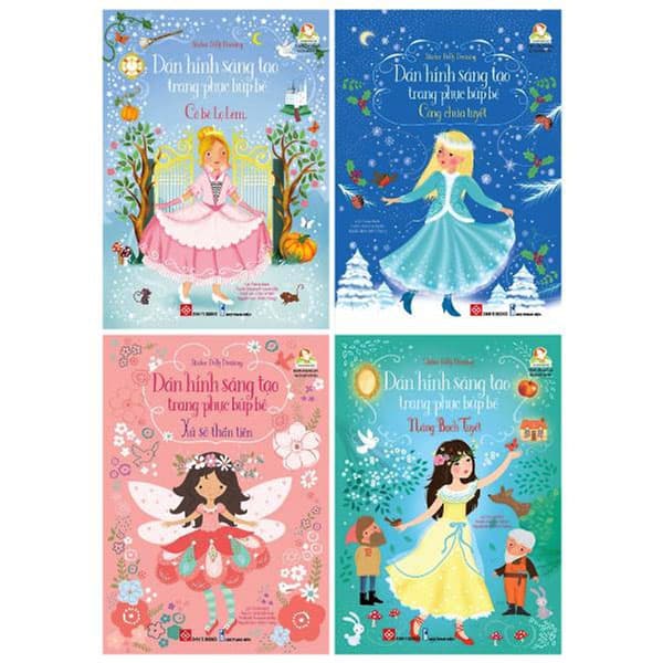 Sách Bộ Sticker Dolly Dressing - Dán Hình Sáng Tạo Trang Phục Búp Bê - Bộ - Nhiều Tác Giả