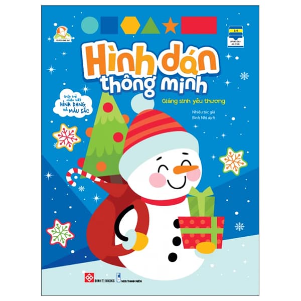 Sách Hình Dán Thông Minh - Giáng Sinh Yêu Thương - Nhiều Tác Giả