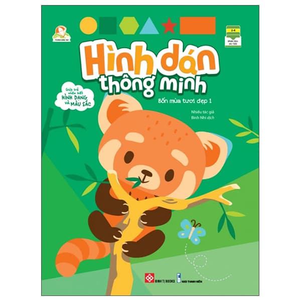 Sách Hình Dán Thông Minh - Bốn Mùa Tươi Đẹp 1 - Nhiều Tác Giả